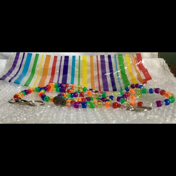 🌈PRIDE🌈unisex lanyard, bracelet, keychain 🌈 - Picture 5 of 14